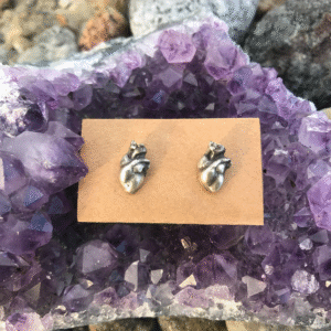 Anatomical Heart Studs