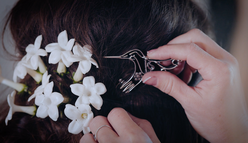 Hummingbird Webbing Day Hairpin - Rebalovesyou Designs