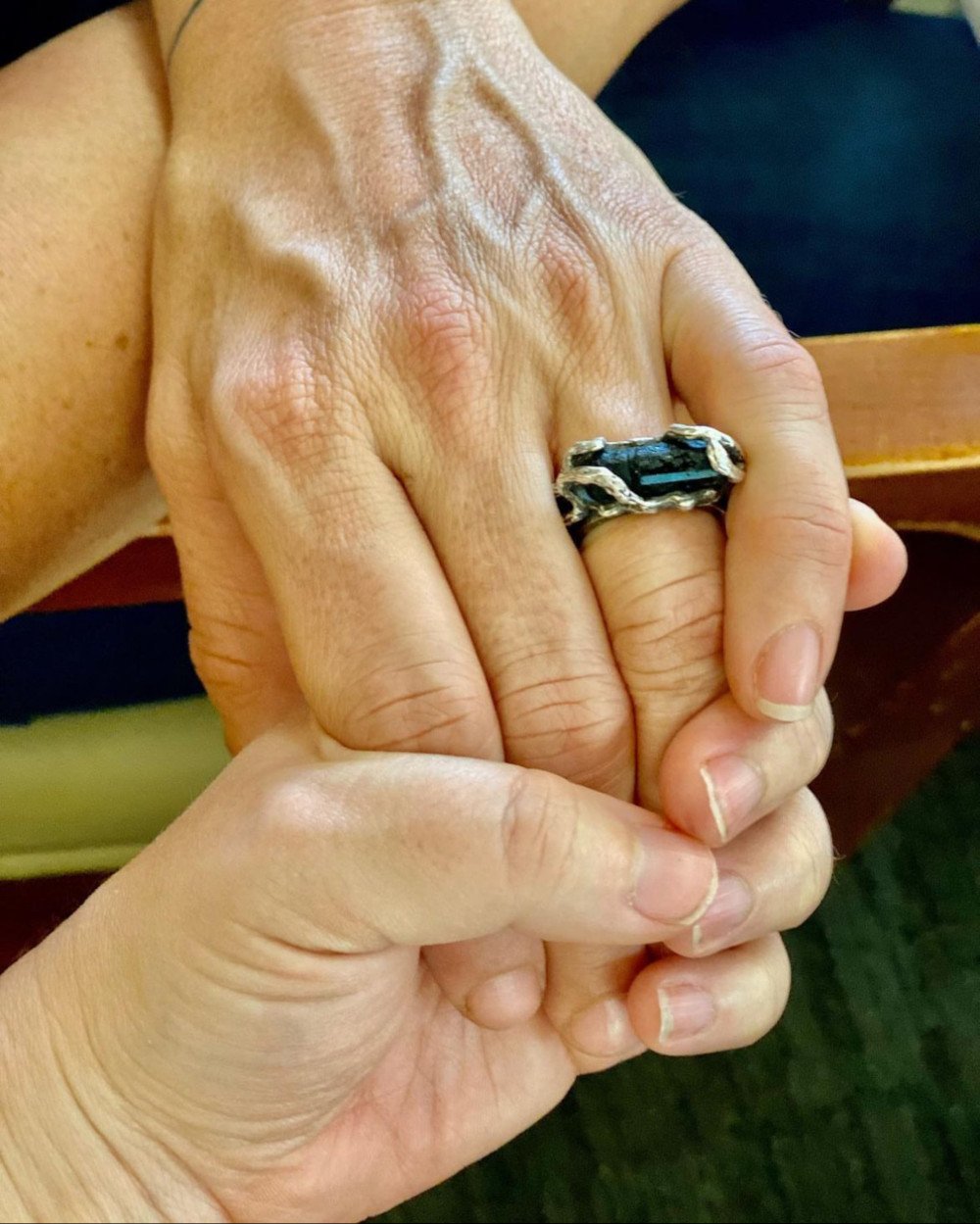 On Her Hand